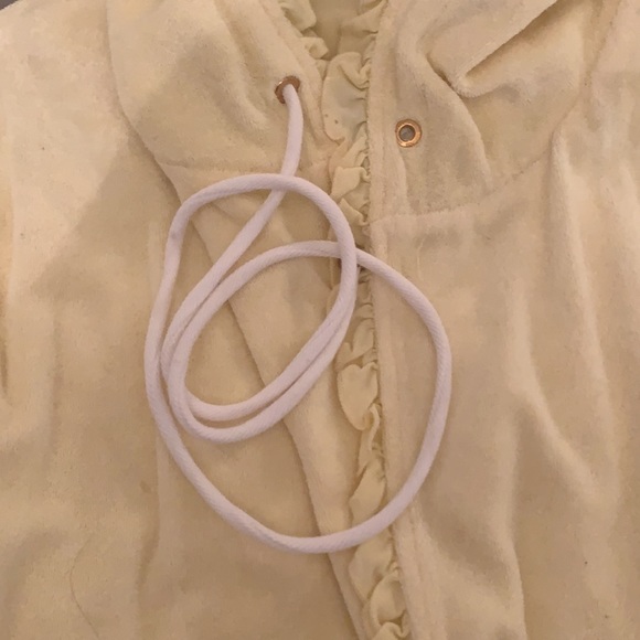 Short sleeve terry cloth robe cover up - Picture 4 of 5